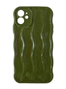 Чохол WAVE Lines для iPhone 11 army green Full Camera