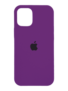 Силіконовий чохол Full Cover для iPhone 13 grape