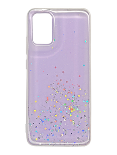 Силіконовий чохол WAVE Confetti для Samsung A02S (TPU) purple