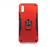 Чехол Serge Ring for Magnet для Xiaomi Redmi 9A red противоударный с магнит держателем