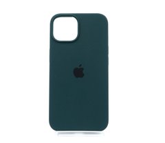 Силіконовий чохол Full Cover для iPhone 14 moss green(forest green)
