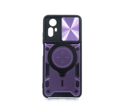 Чохол TPU+PC CamCap Armor Ring для Xiaomi Redmi Note 12S violet протиударний шторка/захист камери