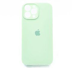 Силіконовий чохол Full Cover для iPhone 13 Pro Max fresh green Full Camera