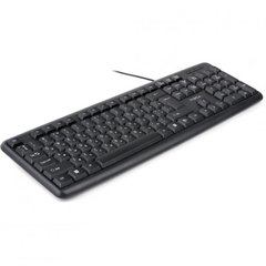 Провідна клавіатура Vinga KB110BK, мембранна, USB, black