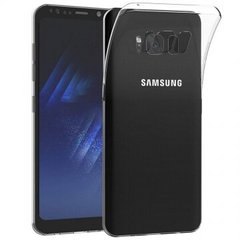 Силіконовий чохол тонкий Slim для Samsung S8 Plus прозорий