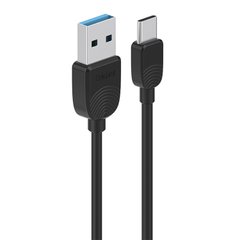 USB кабель Celebrat SKY-2T Type-C FC 1m black