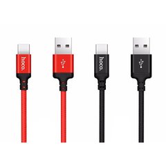 USB кабель Hoco X14 Type-C Times Speed 1m red/black