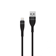 USB кабель Walker C580 Lightning 2.4A 1m black