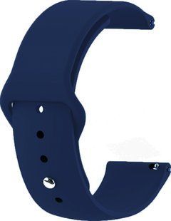 Ремешок Silicone 22mm midnight blue