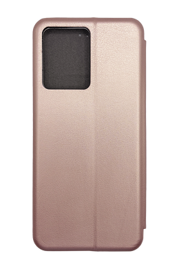 Чехол книжка Original кожа для Xiaomi Redmi Note 12 4G rose gold (4you)