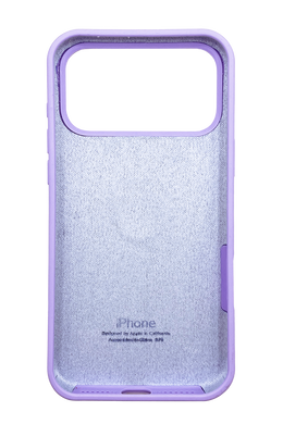 Силіконовий чохол Full Cover для iPhone 17 Pro Max/18 Pro Max light lilac (glycine)