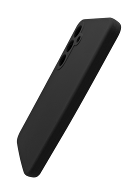 Силиконовый чехол WAVE Full Cover для Samsung S25 black Full Camera