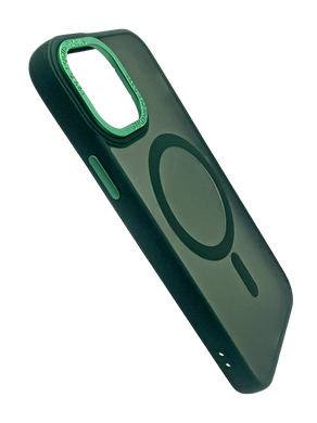 Чохол TPU+PC Space Magnetic Color with Magsafe для iPhone 13 Pro green