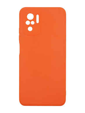 Силіконовий чохол Candy Full Camera для Xiaomi Redmi Note 10 orange