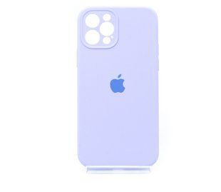 Силіконовий чохол Full Cover для iPhone 12 Pro lilac Full Camera
