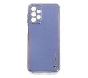 Чохол шкіра Xshield для Samsung A23 4G lavender gray