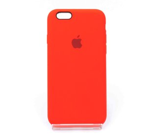 Силиконовый чехол Full Cover для iPhone 6 red