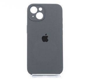 Силіконовий чохол Full Cover для iPhone 13 pebble (clay) Full Camera
