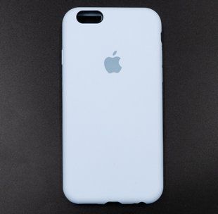 Силиконовый чехол Full Cover для iPhone 6 cloud blue