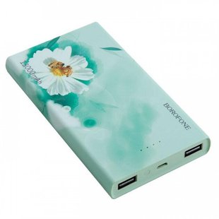 Power Bank Borofone BT1 13000 mAh (с цветами) green