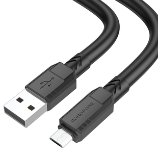 USB кабель Borofone BX81 micro 2.4A/1m black