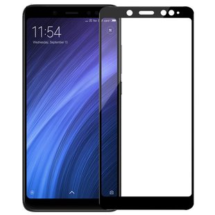 Защитное 2.5D стекло Full Glue для Xiaomi Redmi Note 5 f/s black