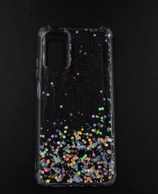 Накладка SP Confetti для Xiaomi Redmi Note 9/ Redmi 9T white/clear