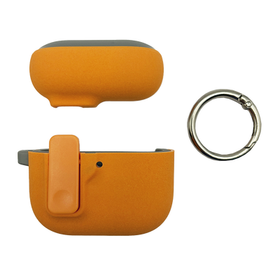 Чехол for AirPods 4 Case AirSoft orange