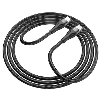 Кабель Borofone BX61 Source 60W Type-C toType-C 1m black