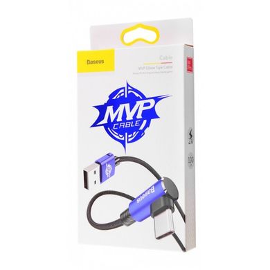 USB кабель Baseus CATMVPA MVP Elbow for Type-C 2A/1m. Blue