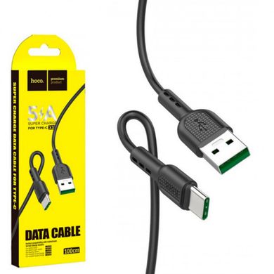 USB кабель Hoco X33 Surge Super Charge Type-C 5.0A/1m black