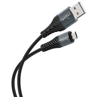 USB кабель Hoco X38 Cool Micro QC 2.4A/1m black