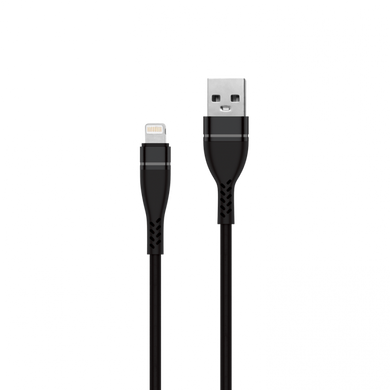 USB кабель Walker C580 Lightning 2.4A 1m black