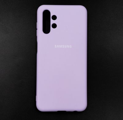 Силиконовый чехол Full Cover для Samsung A13(A135) 4G lilac Full camera