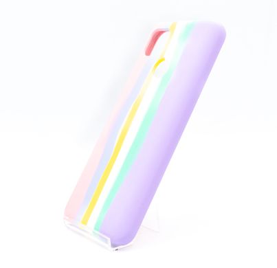 Силіконовий чохол Full Cover для Xiaomi Redmi 9C Rainbow №1