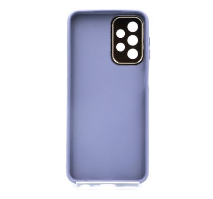 Чохол шкіра Xshield для Samsung A23 4G lavender gray
