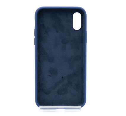 Силіконовий чохол Full Cover для iPhone X/XS deep navy