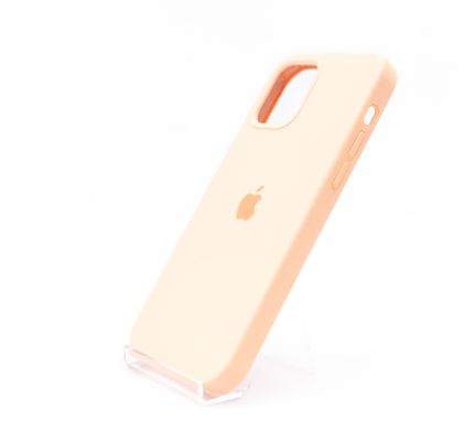 Силіконовий чохол Full Cover для iPhone 12/12 Pro grapefruit