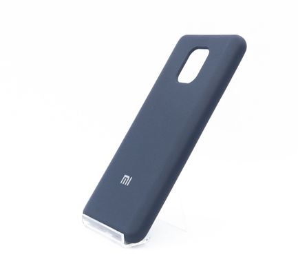 Силіконовий чохол Full Cover для Xiaomi Redmi Note 9S midnight blue