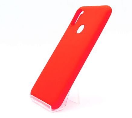 Силиконовый чехол Soft Feel для Samsung A11 red