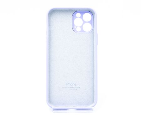 Силіконовий чохол Full Cover для iPhone 12 Pro lilac Full Camera