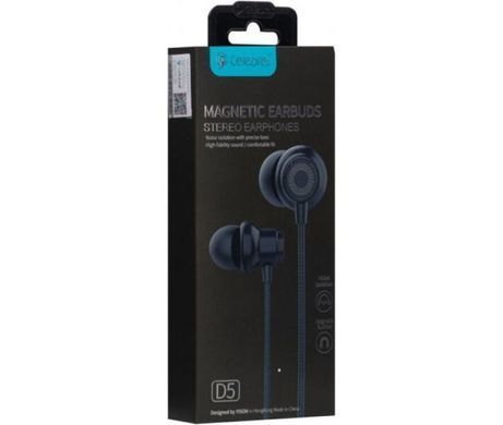 Навушники Celebrat D5 black