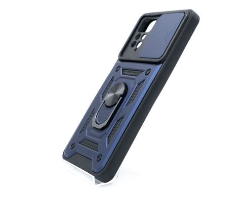 Чохол Camshield Serge Ring for Magnet для Xiaomi Redmi Note 11 Pro/11 Pro 5G blue протиударний