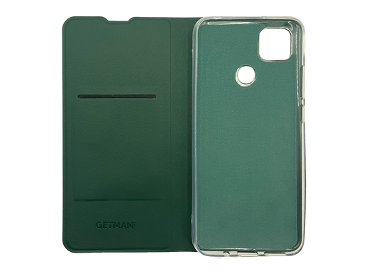 Чохол-книжка шкіра для Xiaomi Redmi 9C green Getman Elegant PU