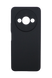 Силиконовый чехол Softy для Xiaomi Redmi A3/A3x black с микрофиброй