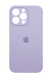 Силіконовий чохол Full Cover для iPhone 14 Pro Max light lilac (glicine) Full Camera