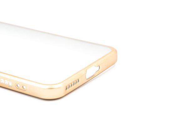 Чехол 2 в 1 Matte для Xiaomi Mi 11 Lite 2-Line gold