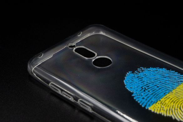 Силіконовий чохол MyPrint для Xiaomi Redmi 8 Відбиток UA, clear