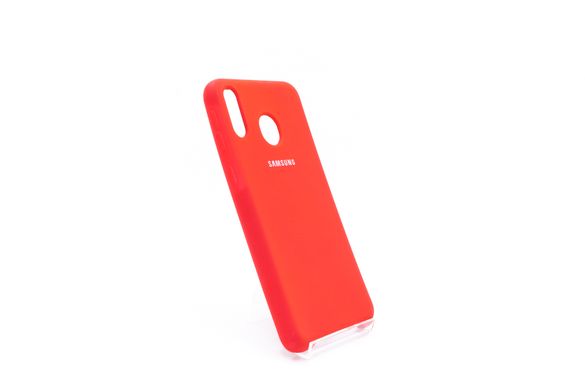 Силиконовый чехол Silicone Cover для Samsung M20 red