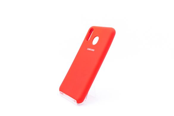Силиконовый чехол Silicone Cover для Samsung M20 red